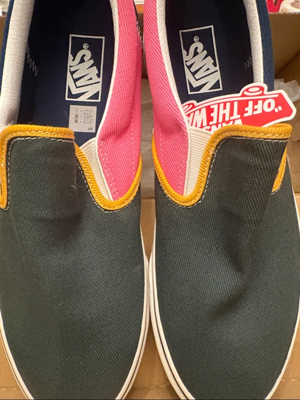 Vans Classic Slip-On Varsity Multi/Blnc